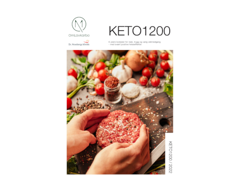 2 kostplaner - Keto1200 og KetoHelse | E-bøker - Bilde 2