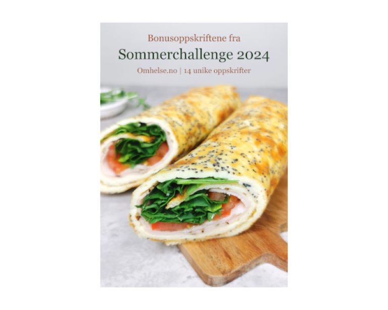 Bonusoppskriftene fra Sommerchallenge 2024 | E-bok