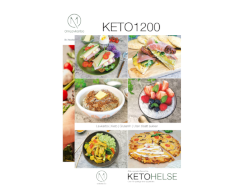 Kostplanen Keto1200 og oppskriftene fra KetoHelse | Spiralhefter